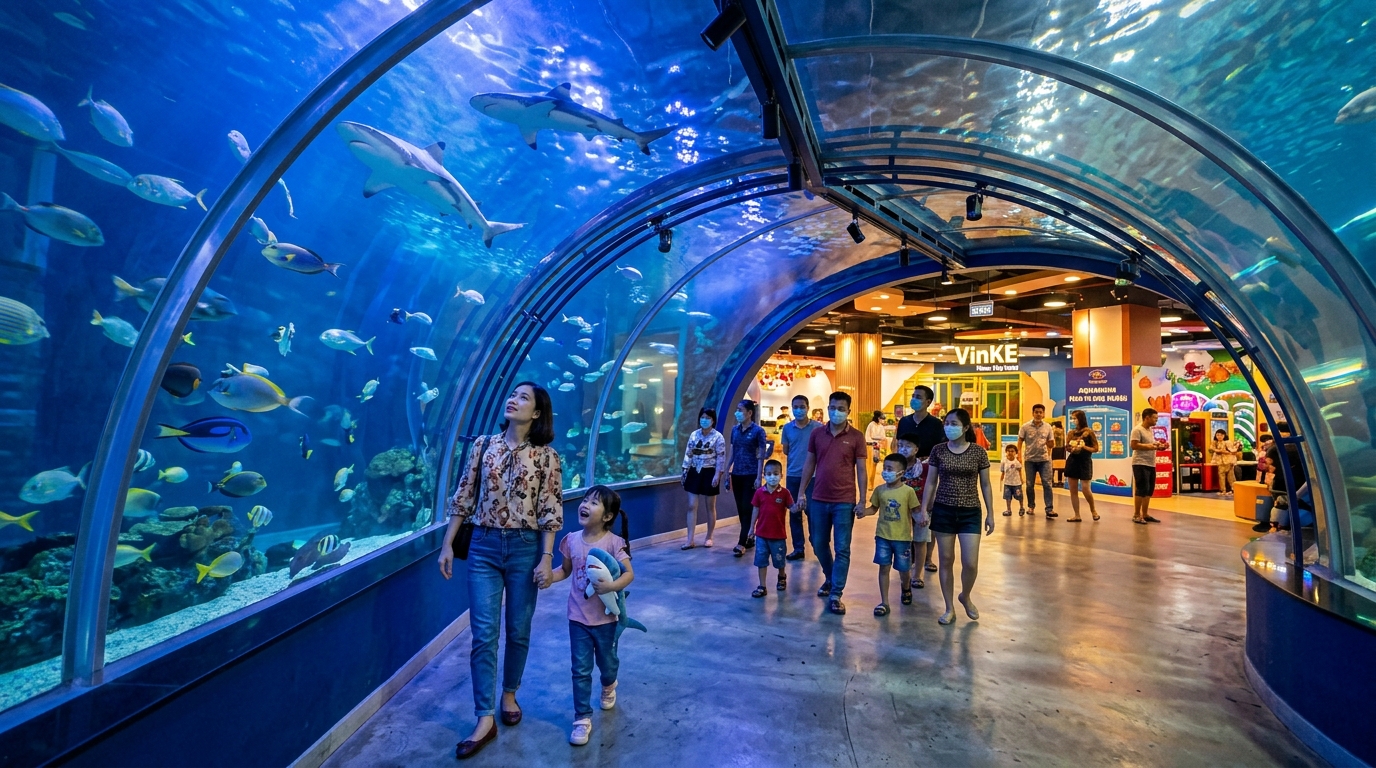 VinKE & Aquarium Times City Hà Nội