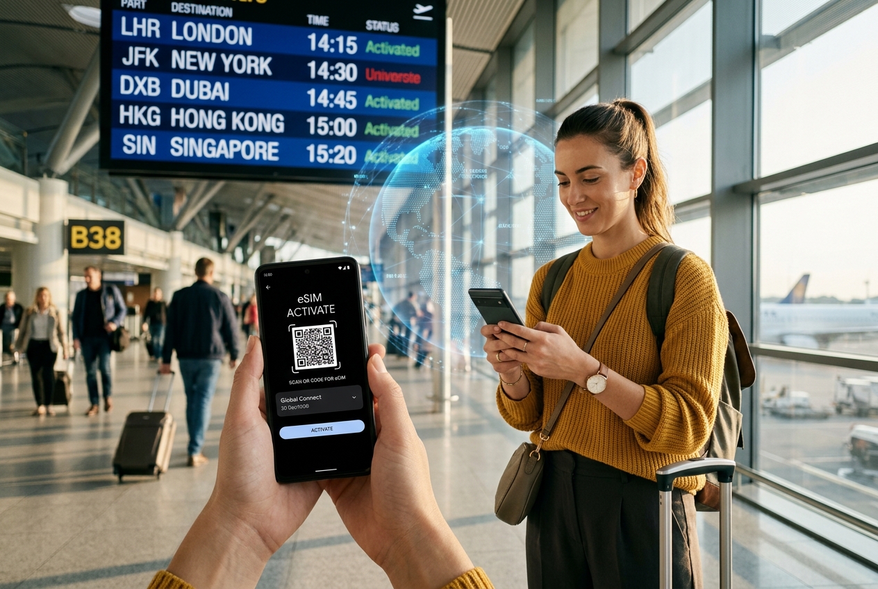 eSIM Du Lịch Quốc Tế (SkySimHub & SimplifyTrip)